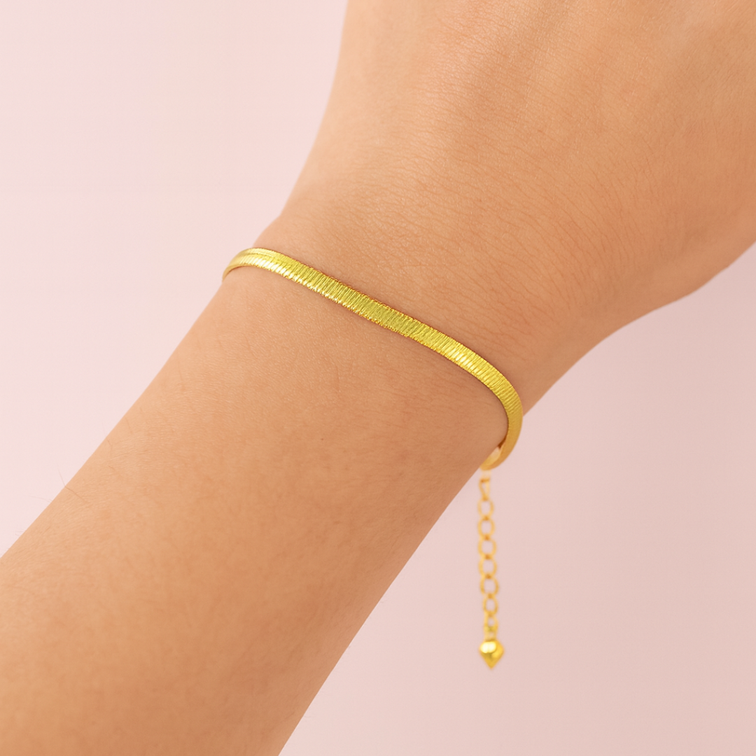 Oro 18K - Pulsera ”Golden Snake" - LM®
