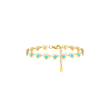 Oro 18K - Pulsera ”Lovely Heart" - LM®