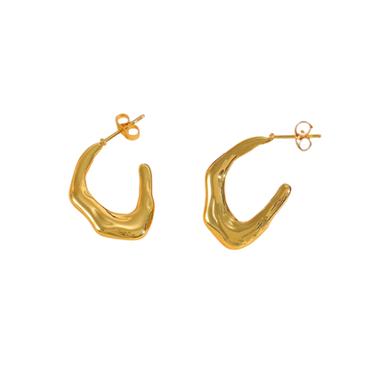 Oro 18K - Pendientes “Dual Shine” - LM®