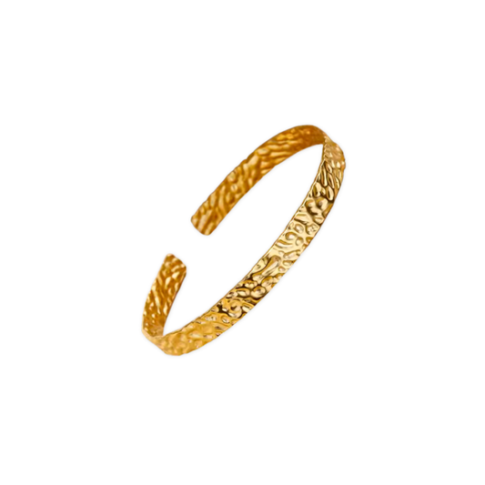 Oro 18K - Brazalete “Raíz Dorada” - LM®