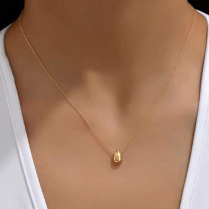 Oro 18K - Colgante “Gota de Oro” - LM®