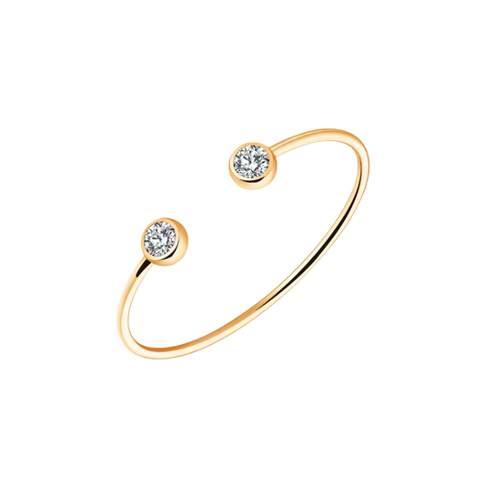 Oro 18K - Brazalete “Brillo Infinito” - LM®