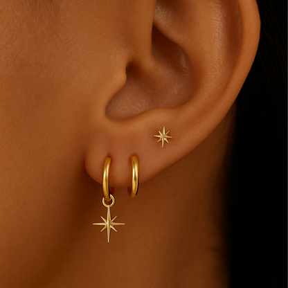 Oro 18K - Conjunto Estrella Polar - LM®