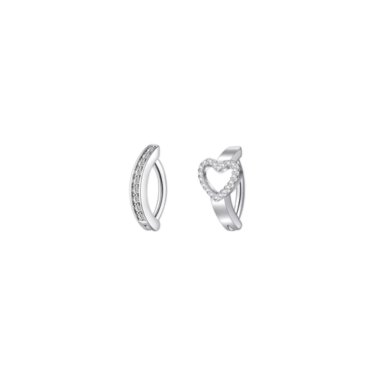 Oro 18K - Pack Piercings “Amor & Brillo” - LM®