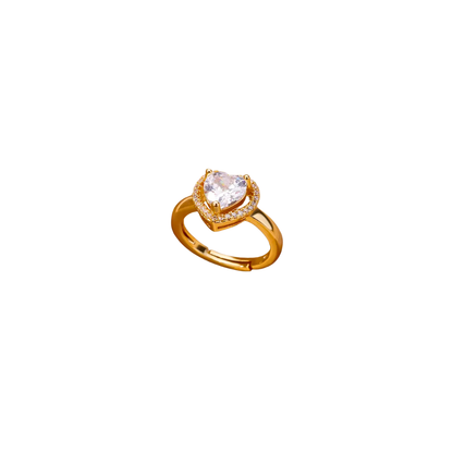 Oro 18K - Anillo Corazón de Luz - LM®