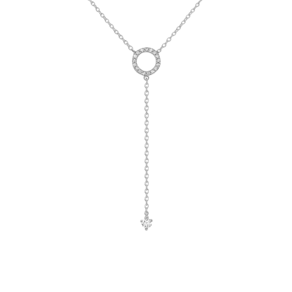 Acero y Plata S925 - Collar “Círculo Infinito” - LM®