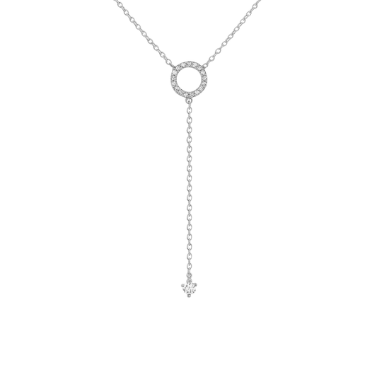 Acero y Plata S925 - Collar “Círculo Infinito” - LM®