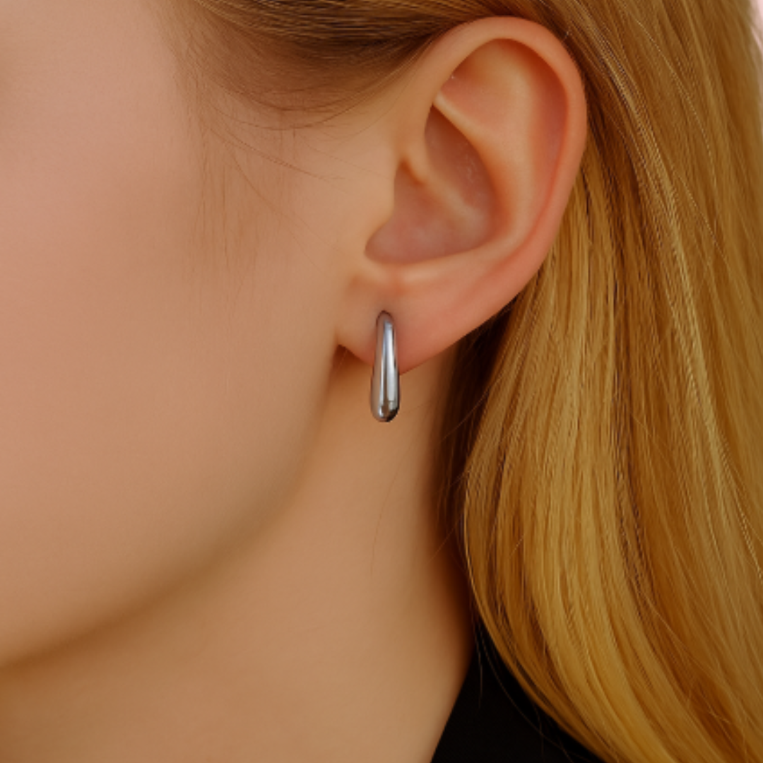 Plata S925 - Pendientes Gota Minimal - LM®