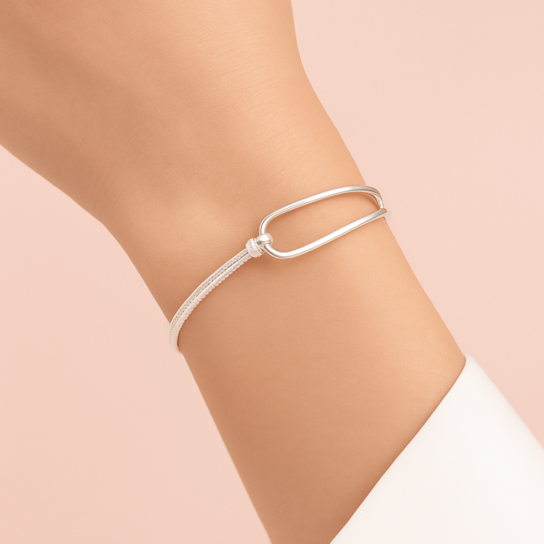 Plata S925 - Pulsera “Dual Shine” - LM®