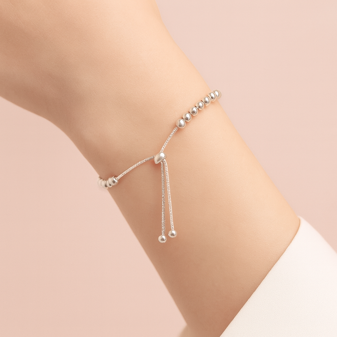 Acero y Plata S925 - Pulsera “Silver Glow” — LM®
