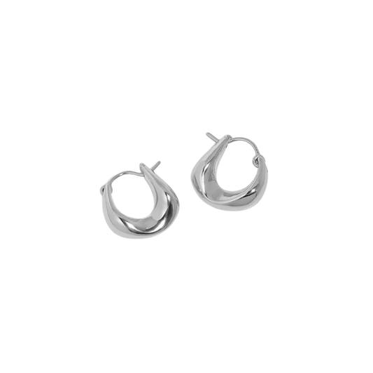 Plata S925 - Pendientes Gota Irregular - LM®