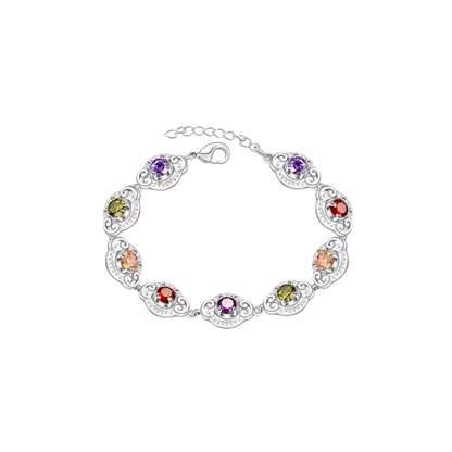 Acero y Plata S925 - Pulsera “Four Leaf Glow” - LM®