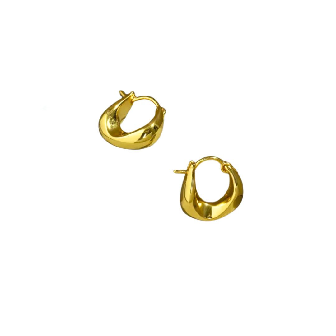 Plata S925 - Pendientes Gota Irregular - LM®