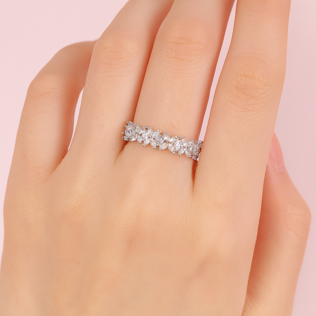 Acero y Plata S925 - Anillo “Encanto Nupcial” – LM®