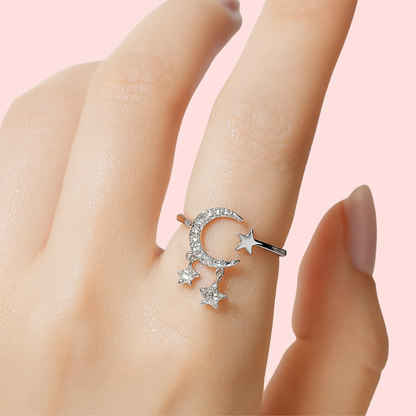 Chapado en Plata S925 - Anillo “Sueños del Cielo” - LM®