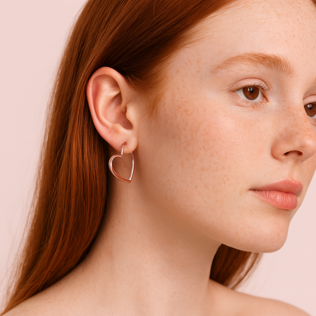 Plata S925 - Pendientes Solidarios "Sweet Love" - LM®