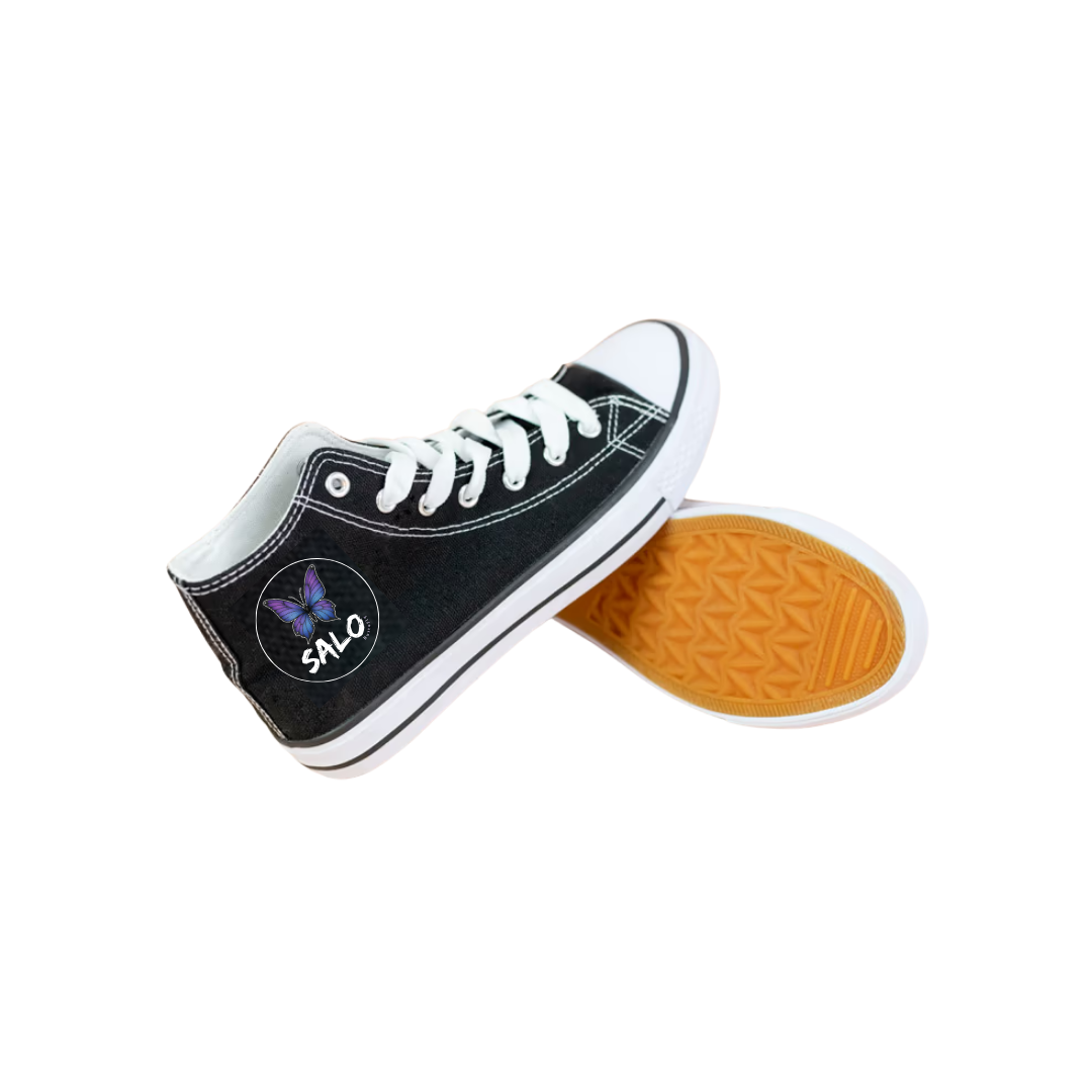 Zapatillas altas de tela - SB