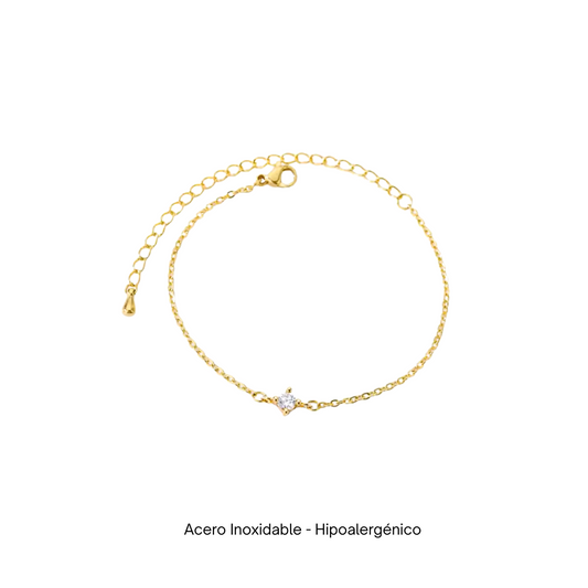 Acero Inoxidable - Pulsera “Estrella Sutil” - LM®