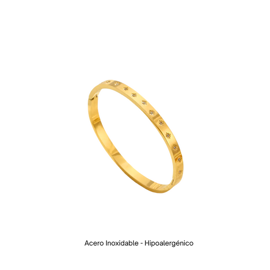Acero Inoxidable - Brazalete “Estrella Boreal” - LM®
