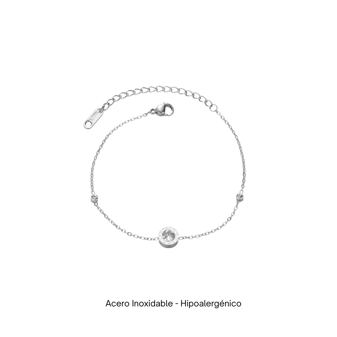 Acero Inoxidable - Pulsera “Elegance Glow” - LM®