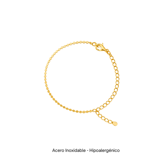 Acero Inoxidable - Tobillera “Dorada” – LM®