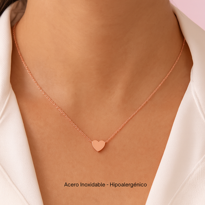 Oro 18K - Colgante Solidario “Corazón Eterno” - LM®