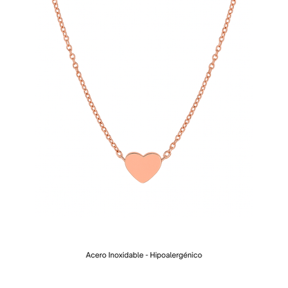 Oro 18K - Colgante Solidario “Corazón Eterno” - LM®