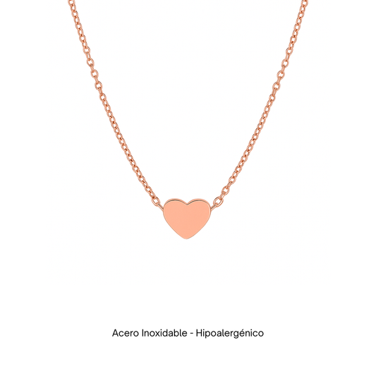 Oro 18K - Colgante Solidario “Corazón Eterno” - LM®